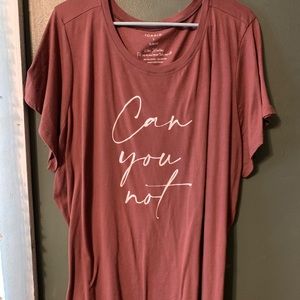 Mauve Torrid Tee
